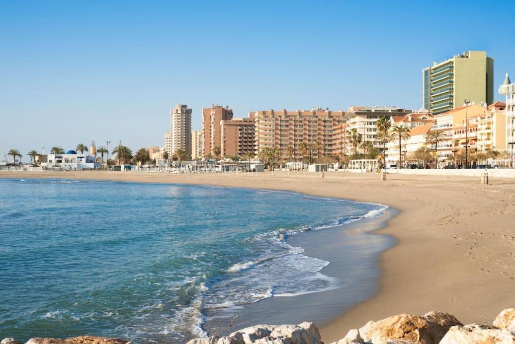 Lux 2 Kmr App Stella Blanca Met Zwembaden Airco En Zeezicht Apartment Fuengirola Exterior foto
