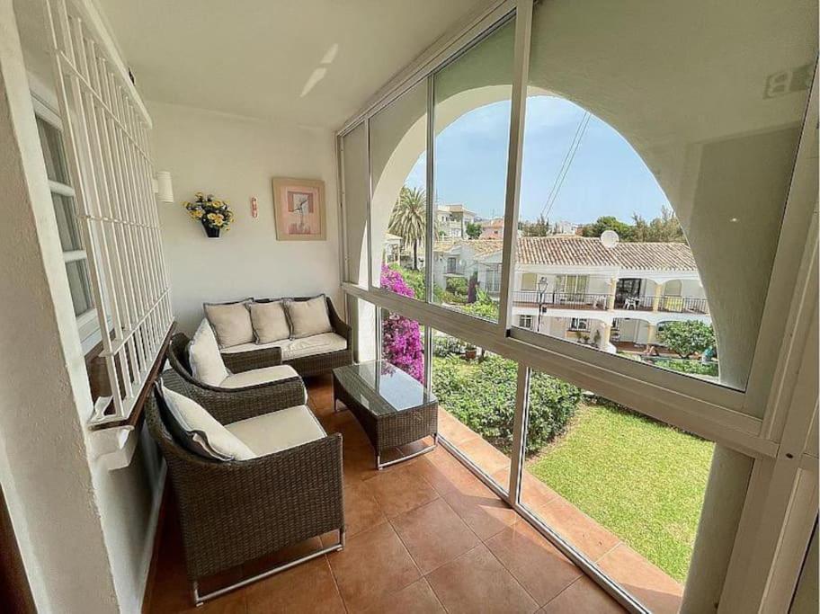Lux 2 Kmr App Stella Blanca Met Zwembaden Airco En Zeezicht Apartment Fuengirola Exterior foto
